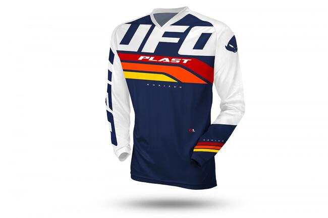 Maglie Da Moto Blu Ufo Uomo